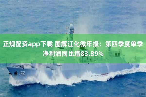 正规配资app下载 图解江化微年报：第四季度单季净利润同比增83.89%